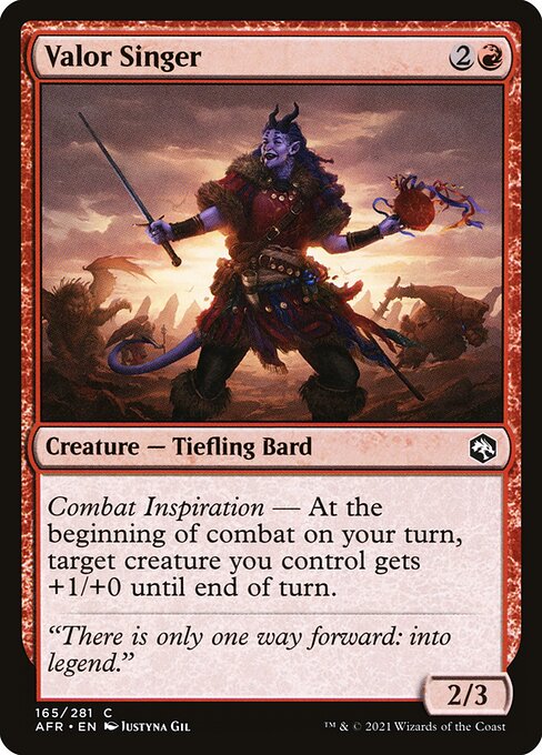 Valor Singer #165 [AFR] [ENG] NM