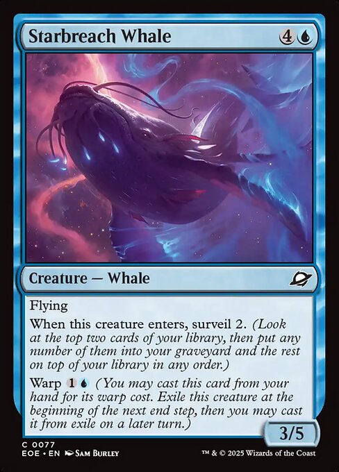 Starbreach Whale #77 [EOE] [ENG] NM Foil