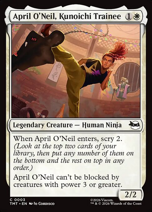 April O'Neil, Kunoichi Trainee #3 [TMT] [ENG] NM