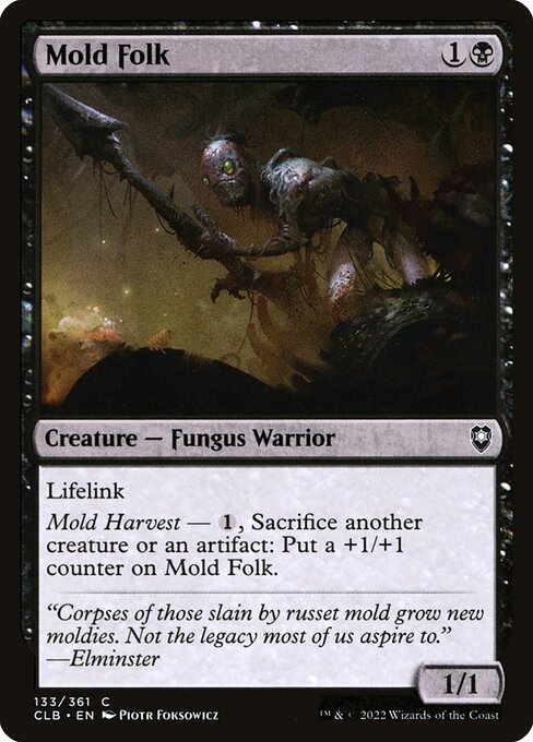 Mold Folk #133 [CLB] [ENG] NM Foil
