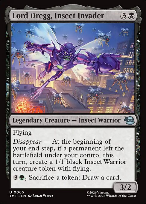 Lord Dregg, Insect Invader #65 [TMT] [ENG] NM
