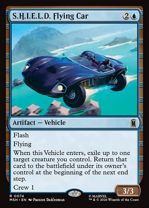 S.H.I.E.L.D. Flying Car #74 [MSH] [ENG] NM