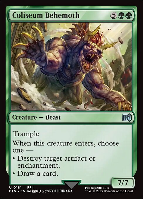 Coliseum Behemoth #181 [FIN] [ENG] NM