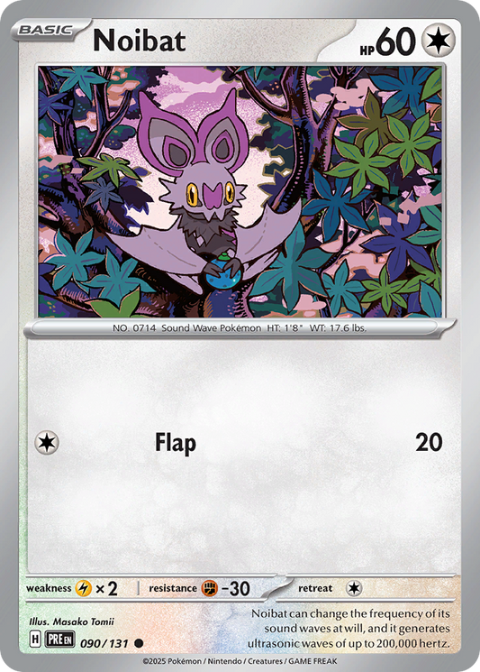 Noibat #90 [SV8PT5] [ENG] NM Holo Energy