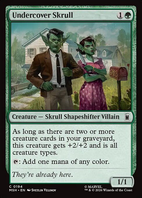 Undercover Skrull #194 [MSH] [ENG] NM