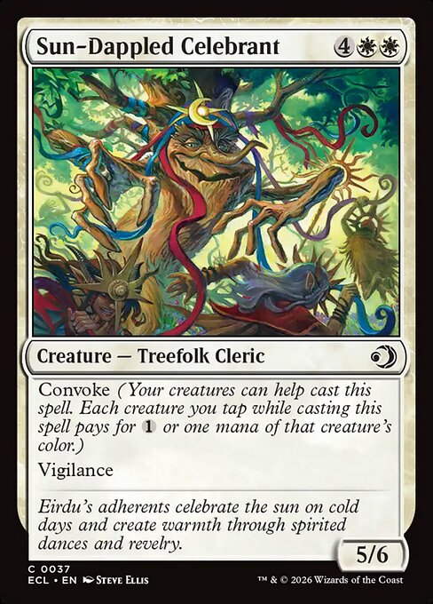 Sun-Dappled Celebrant #37 [ECL] [ENG] NM