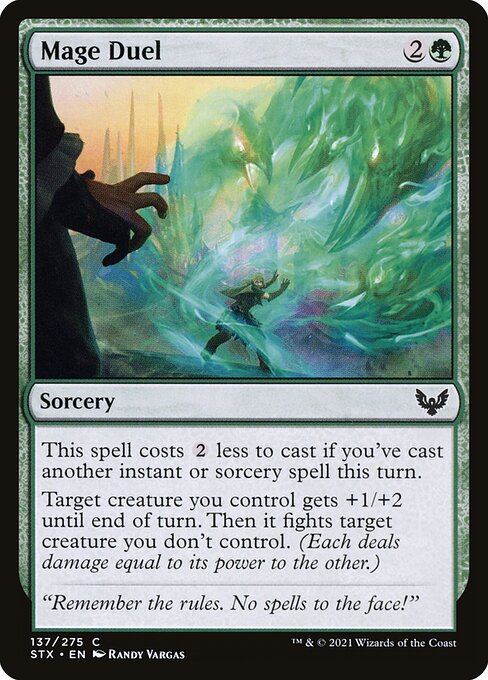 Mage Duel #137 [STX] [ENG] NM
