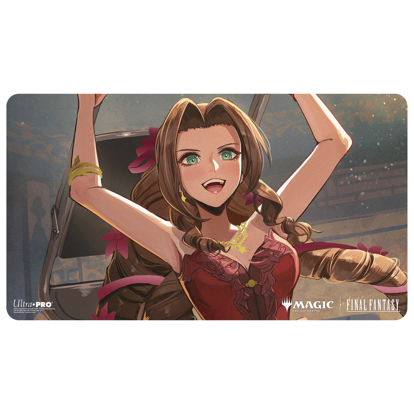 Magic: The Gathering — Playmat: MTG Foil- Final Fantasy- Aerith Gainsborough