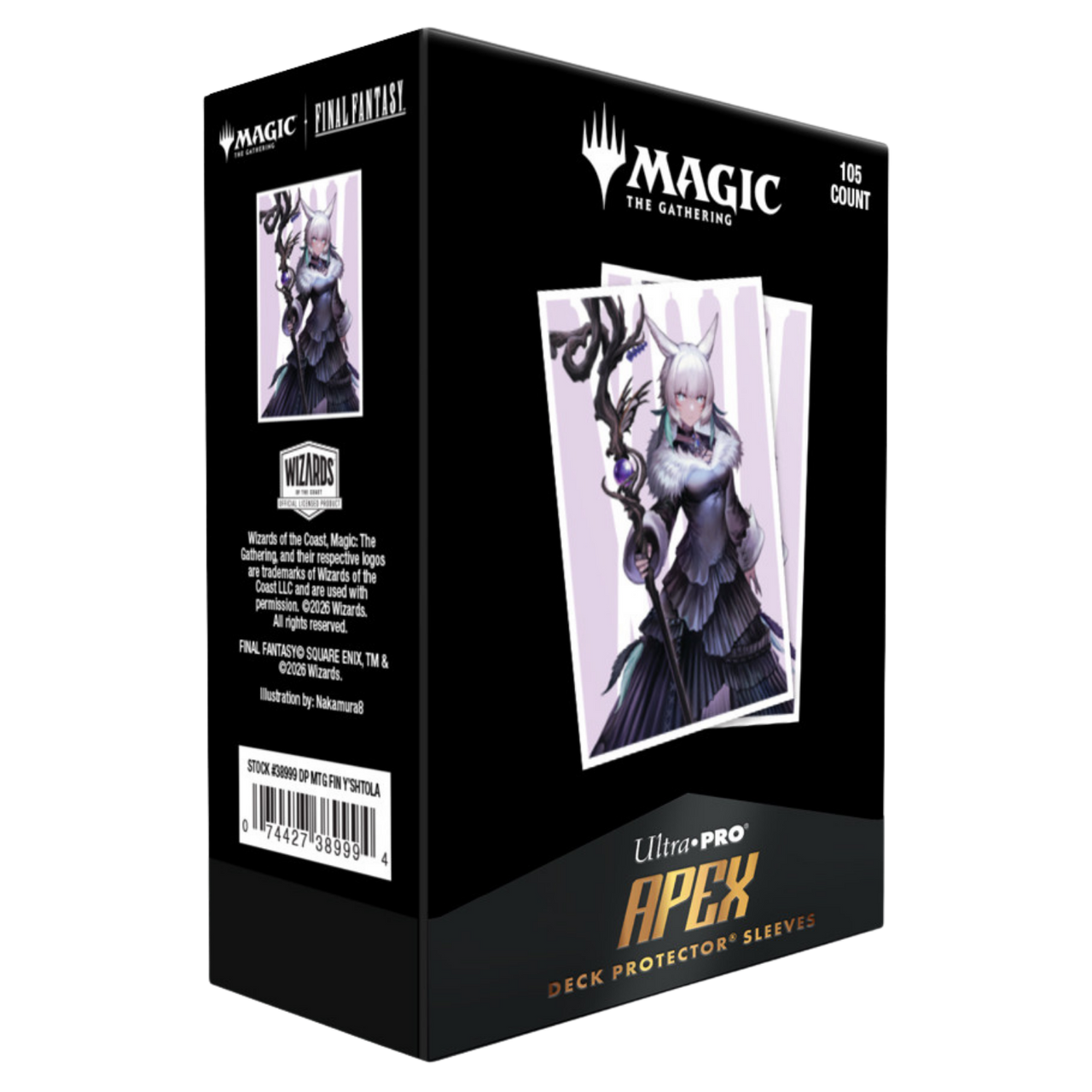 Magic: The Gathering — Deck Protectors: MTG Apex- Final Fantasy- Y'shtola, Night's Blessed