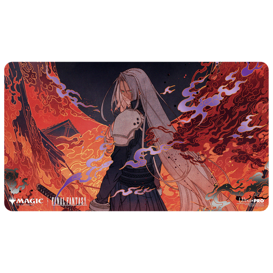 Magic: The Gathering — Playmat: MTG Foil- Final Fantasy- Nibelheim Aflame