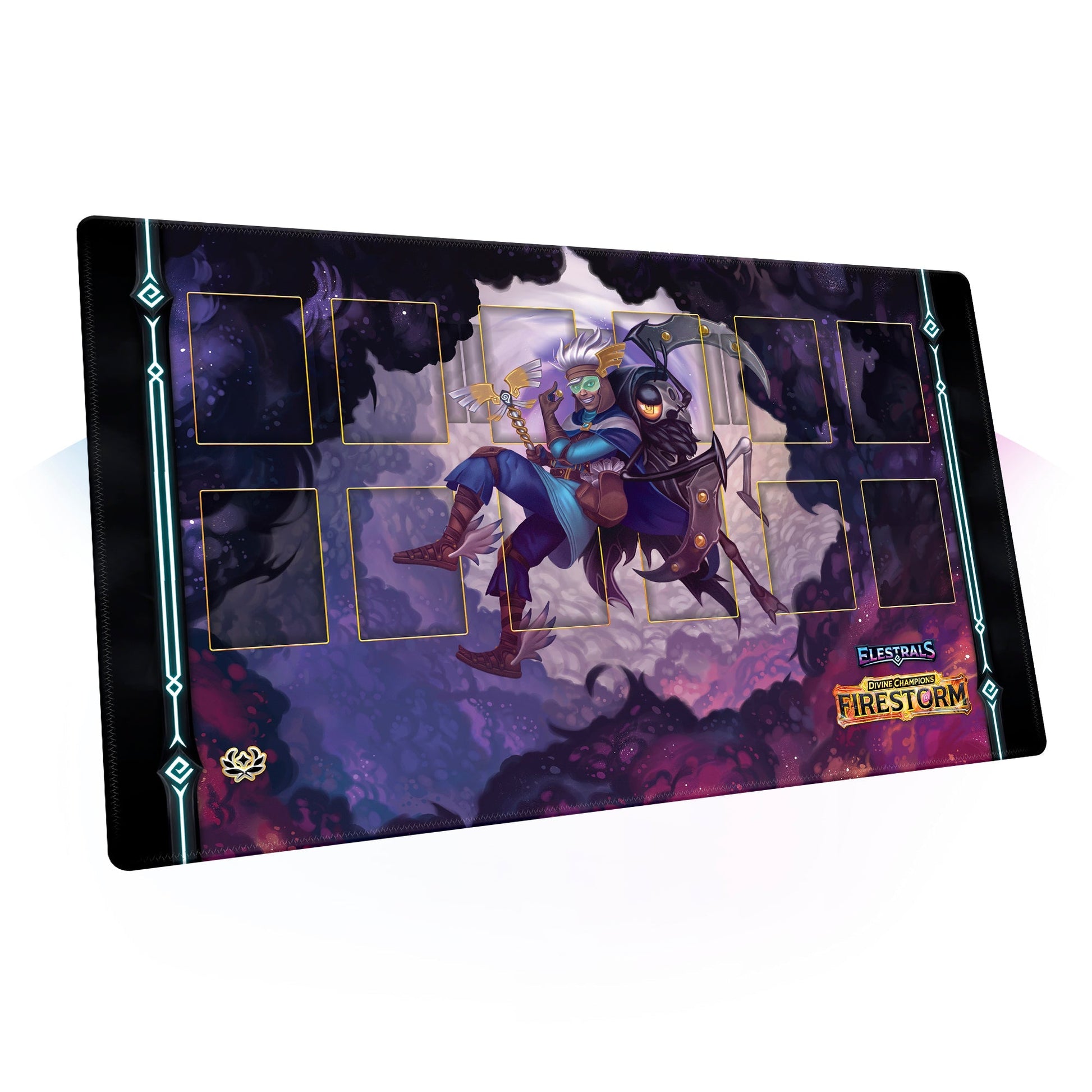 Elestrals — Elestrals: Firestorm- Playmat- Hermes & Carryoff