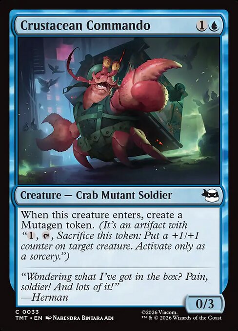 Crustacean Commando #33 [TMT] [ENG] NM