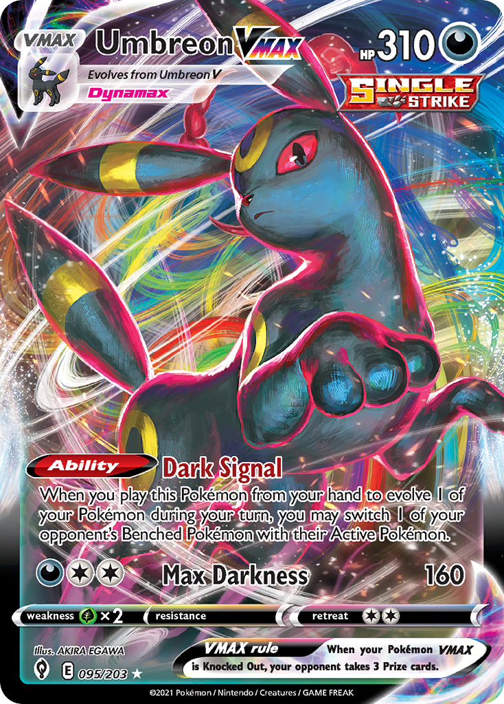 Umbreon VMAX #95 [SWSH7] [ESP] NM Holo (Play Pokémon)