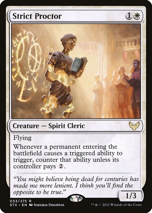 Strict Proctor #33 [STX] [ENG] NM