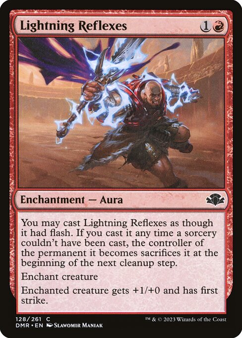 Lightning Reflexes #128 [DMR] [ENG] NM