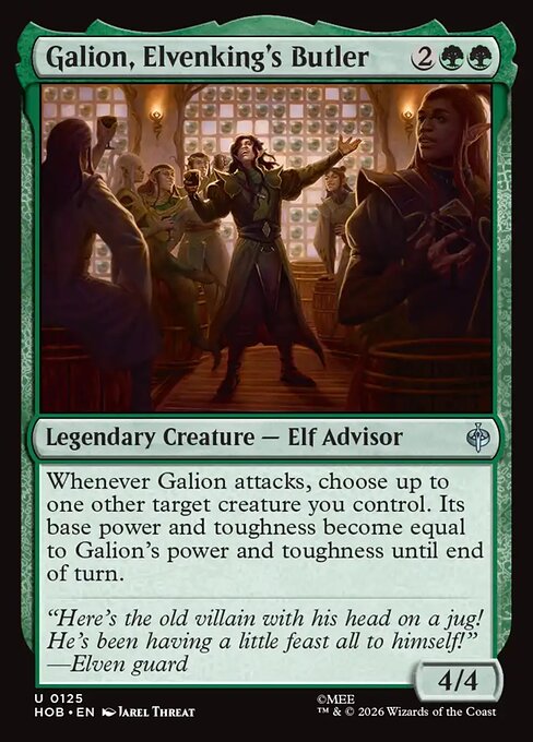 Galion, Elvenking's Butler #125 [HOB] [ENG] NM