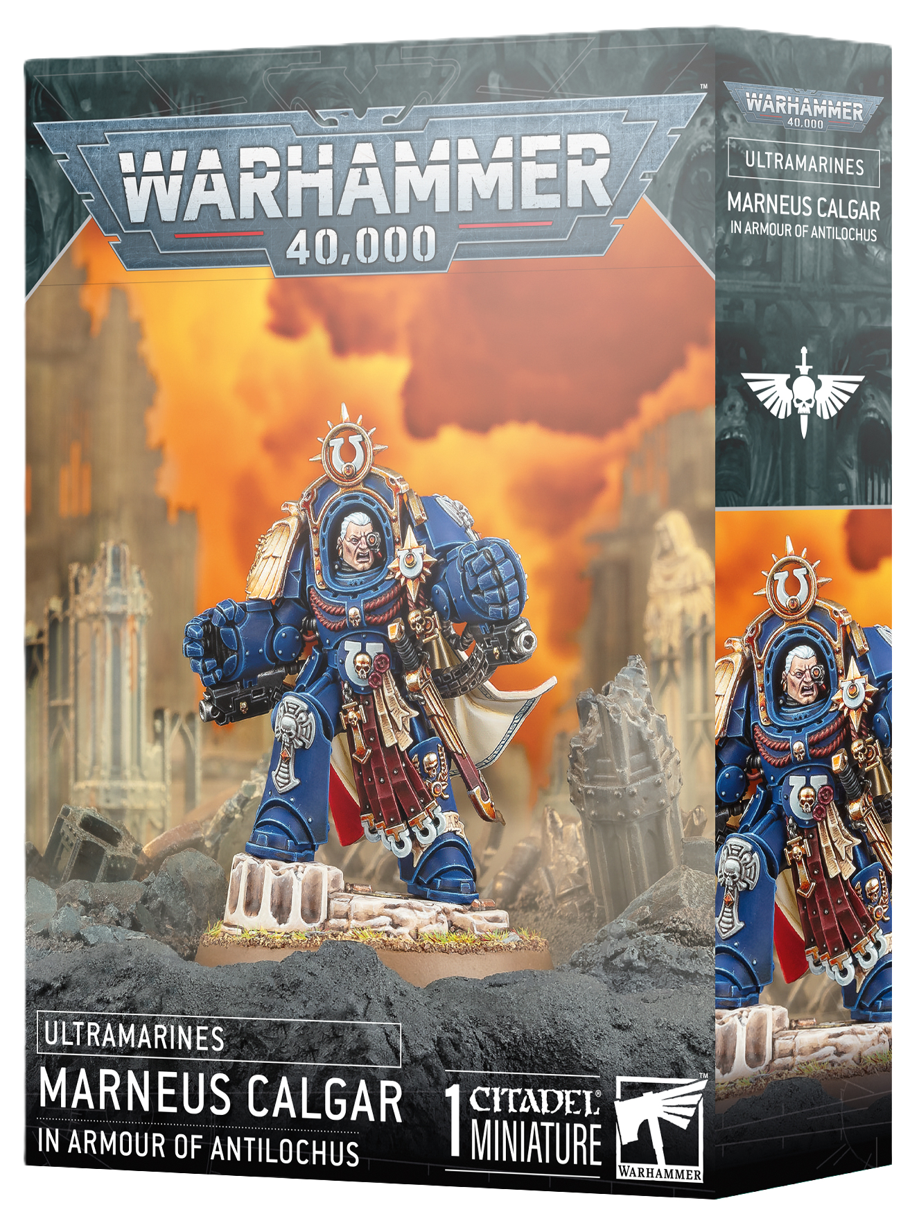 Marneus Calgar in Armour of Antilochus