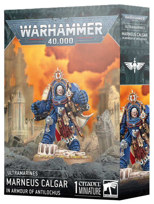 Marneus Calgar in Armour of Antilochus
