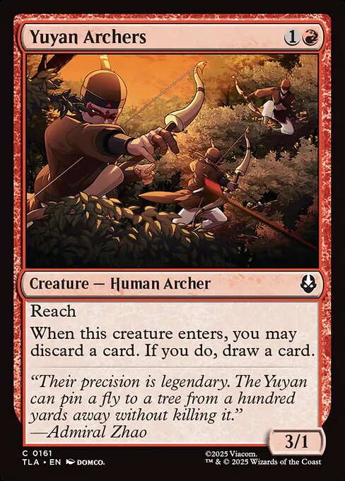Yuyan Archers #161 [TLA] [ENG] NM Foil