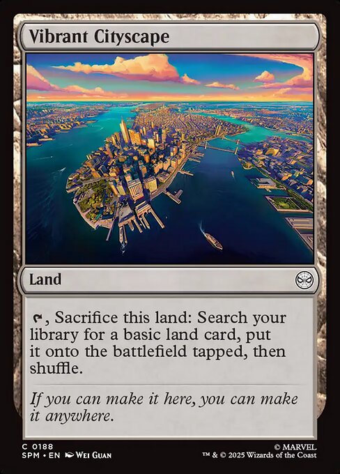 Vibrant Cityscape #188 [SPM] [ENG] NM Foil