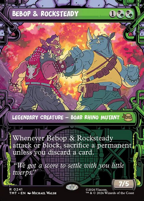 Bebop & Rocksteady #241 [TMT] [ENG] NM