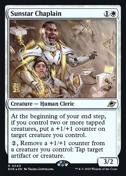 Sunstar Chaplain #40s [PEOE] [ESP] NM Foil