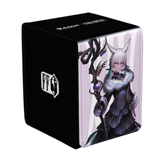 Magic: The Gathering — Deckbox: Alcove Flip 100+ MTG- Final Fantasy- Y'shtola, Night's Blessed