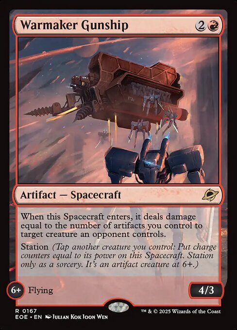 Warmaker Gunship #167 [EOE] [ENG] NM