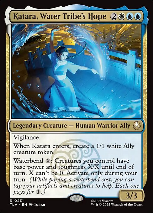 Katara, Water Tribe's Hope #231 [TLA] [ENG] NM
