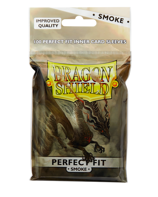 Dragon Shield Perfect Fit Sleeves — Smoke