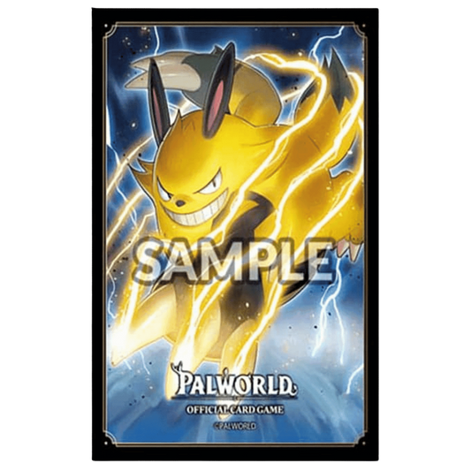 Card Sleeves: Bushi Supplies Card Sleeves- Palworld OCG- Grizzbolt- Rumbling Tank (75ct)