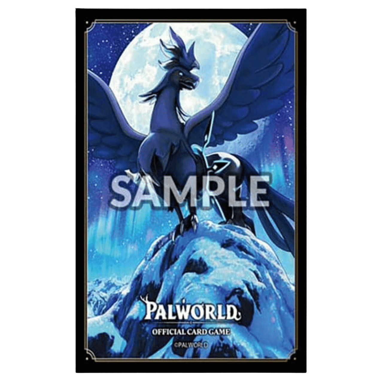 Card Sleeves: Bushi Supplies Card Sleeves- Palworld OCG- Shadowbeak- Seed of Despair (75ct)