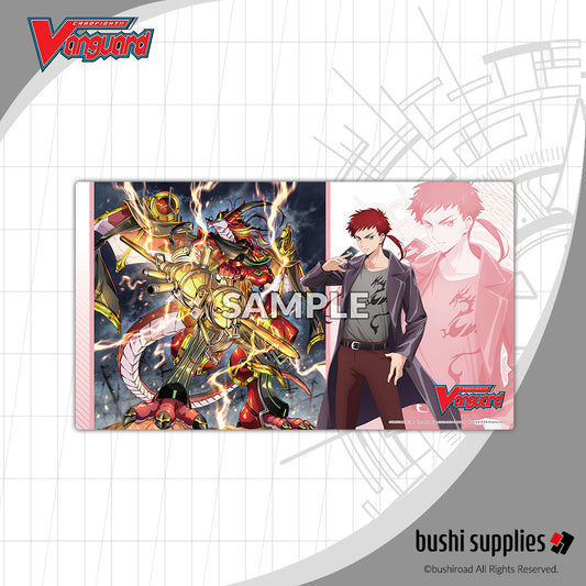 Playmat: Bushi Supplies Rubber Playmat- Cardfight!! Vanguard Divinez Parallactic Clash- Ryuga & Alphard "Fantôme"