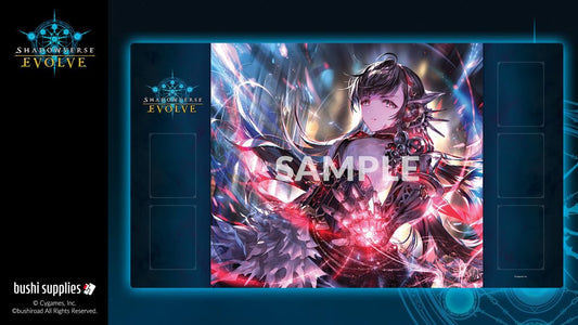 Playmat: Bushi Supplies Rubber Playmat- Shadowverse Evolve- Mono, Garnet Rebel