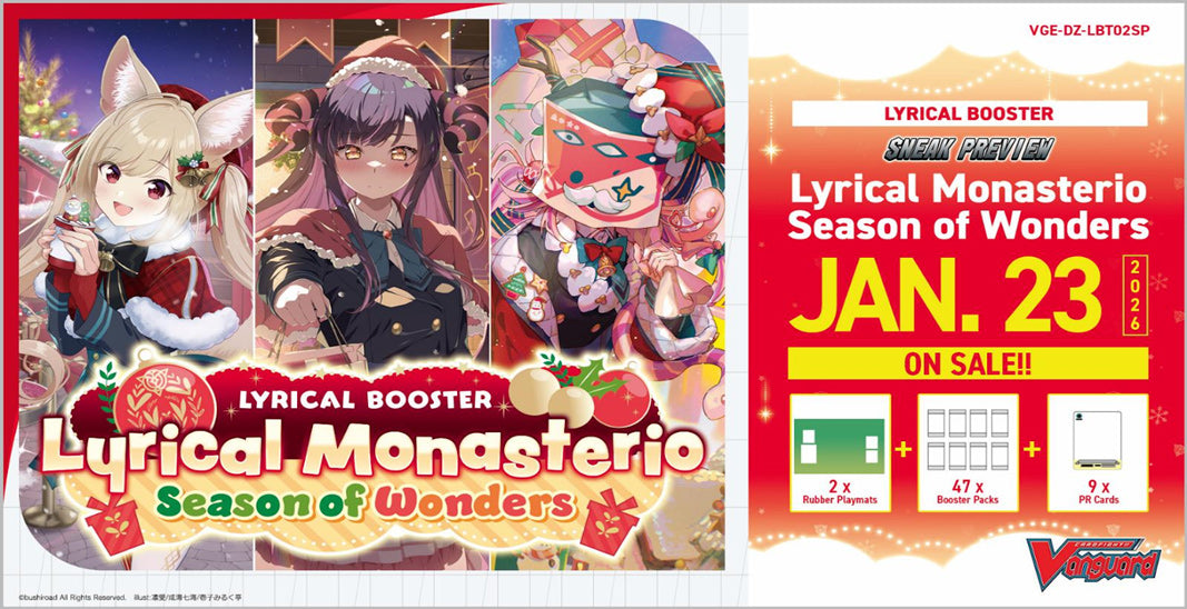 Cardfight Vanguard: Lyrical Monasterio Season of Wonders Sneak Preview Kit