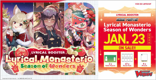 Cardfight Vanguard: Lyrical Monasterio Season of Wonders Sneak Preview Kit