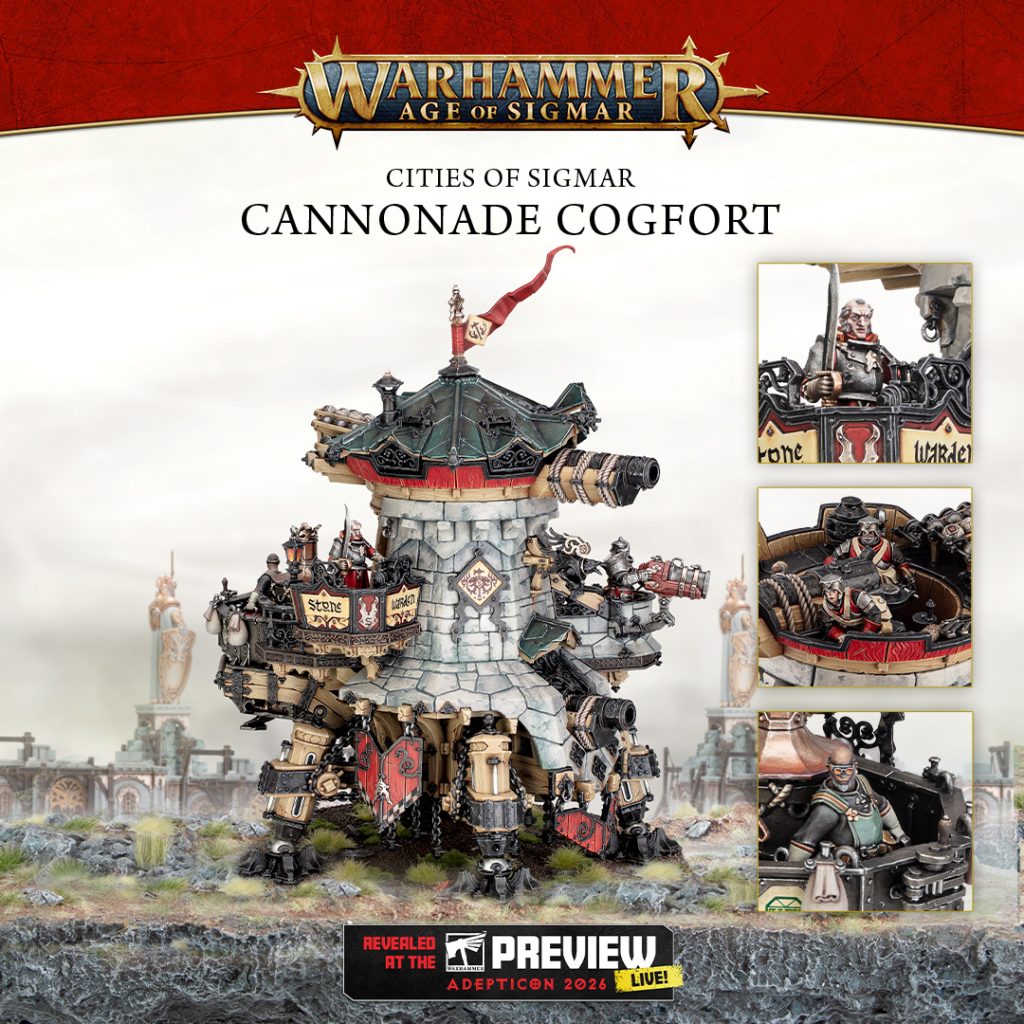 Cities of Sigmar: Cannonade Cogfort