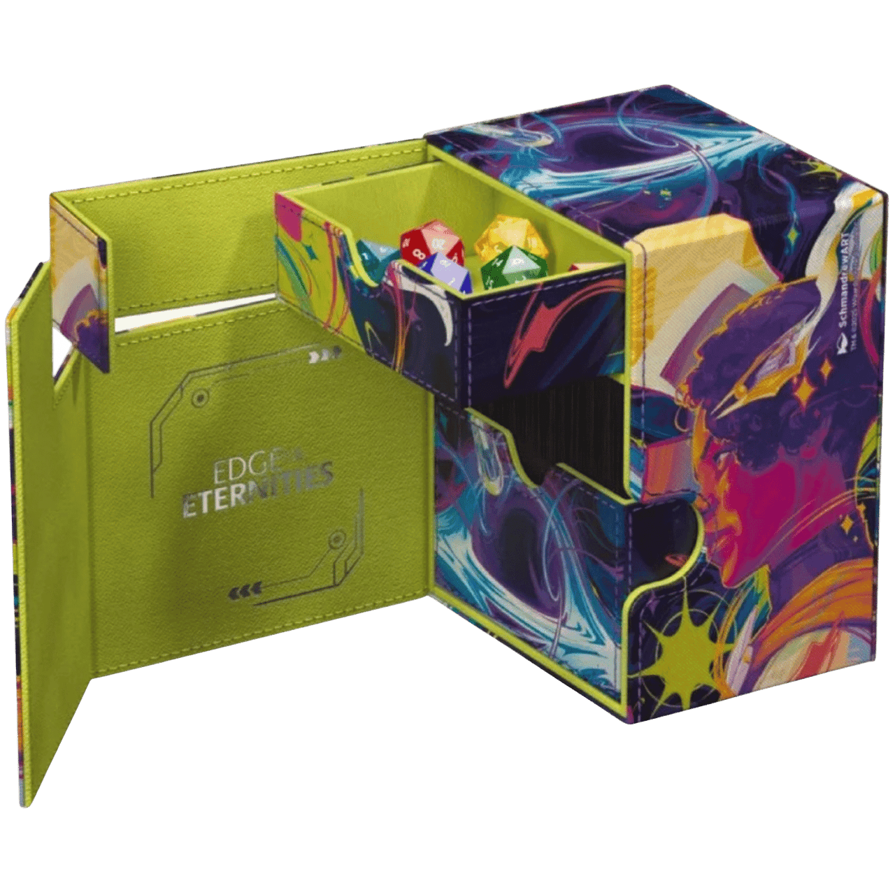 Magic: The Gathering — Flip'n'Tray 133+ Standard Size - MTG- Edge of Eternities- Haliya and Tezzeret