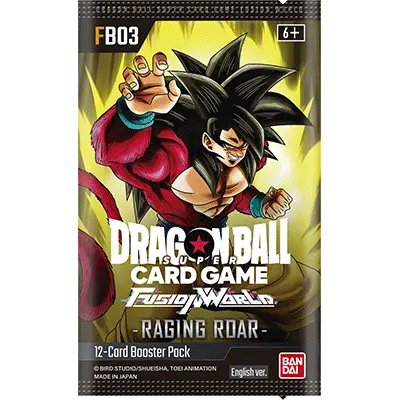 Dragon Ball Super CG — Fusion World FB-03 Raging Roar Booster Box