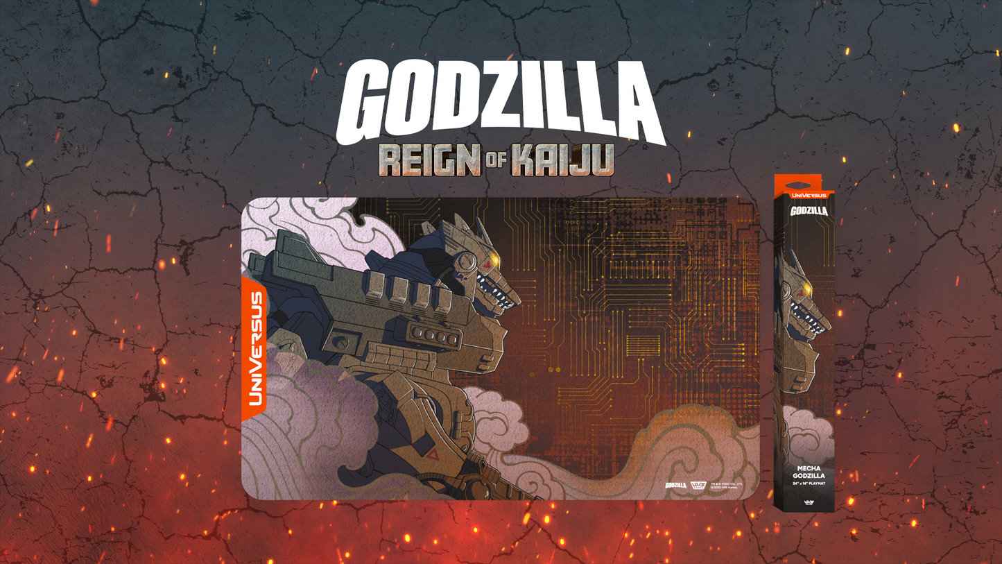 UniVersus — Godzilla Reign Of Kaiju- Mecha Godzilla Kiryu Playmat