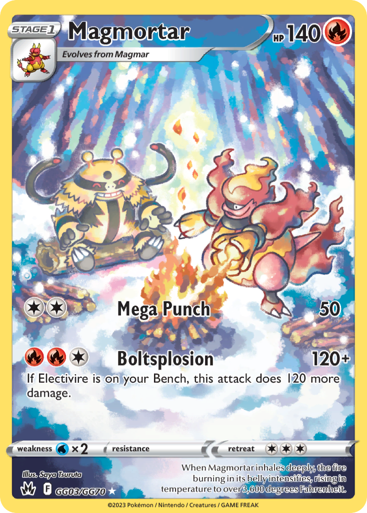 Magmortar #GG03 [SWSH12PT5GG] [ESP] NM Holo