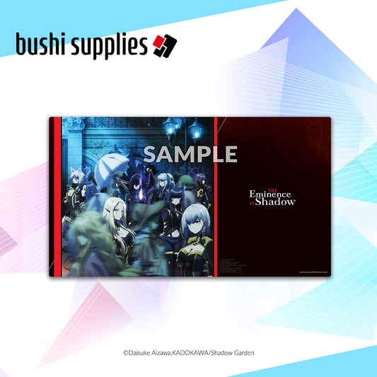 Playmat: Bushi Supplies Rubber Playmat- The Eminence in Shadow- Key Visual 1