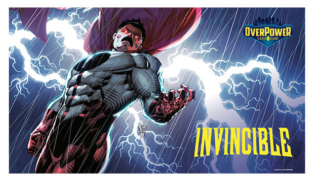 OverPower CCG: Skybound Premium Playmat- Invincible- Omni-Man