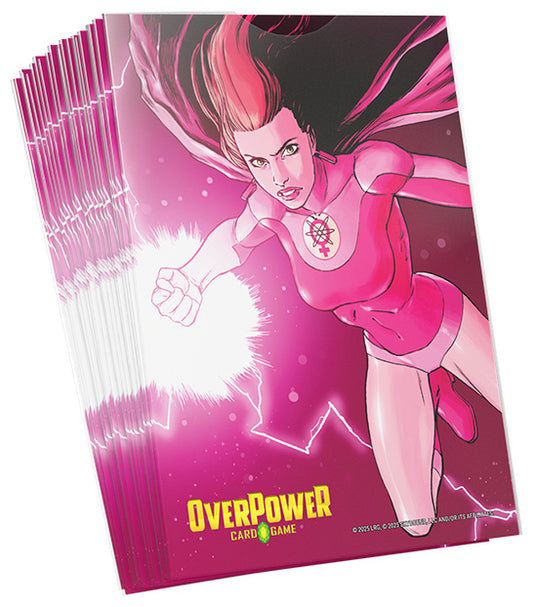OverPower CCG: Skybound Sleeves- Invincible- Atom Eve