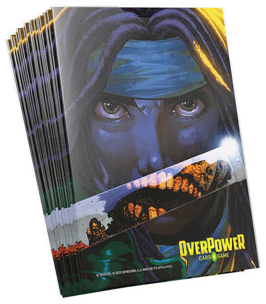 OverPower CCG: Skybound Sleeves- The Walking Dead- Michonne