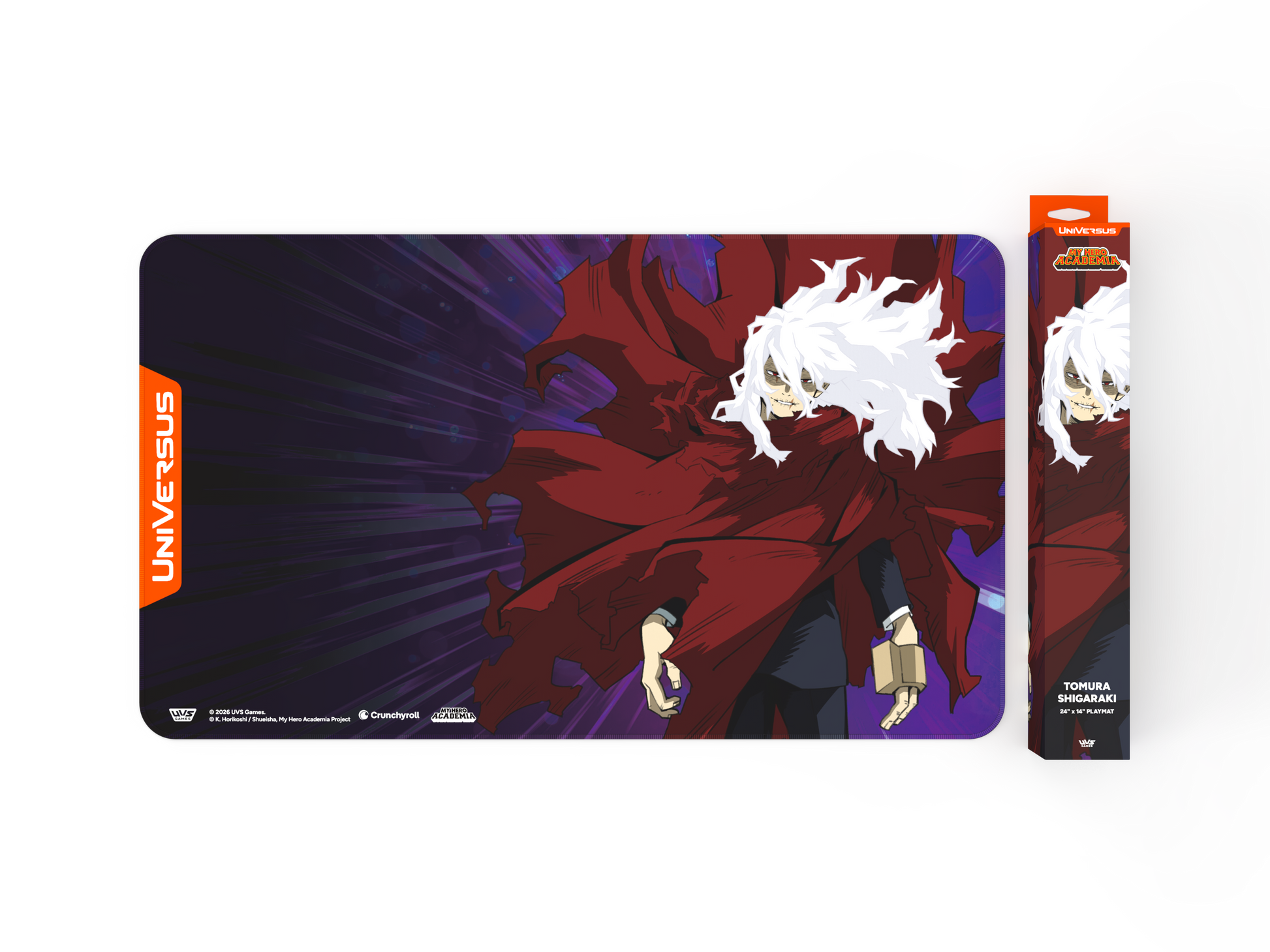 UniVersus — Set 9- My Hero Academia Final Battle Challenger Series- Tomura Shiguraki Playmat