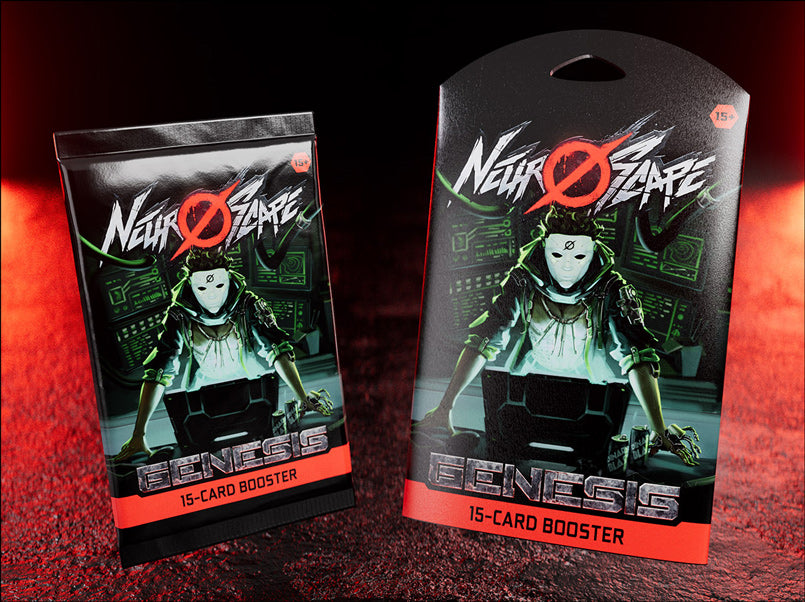Neuroscape TCG: Genesis Unlimited Retail Packaging Booster Pack