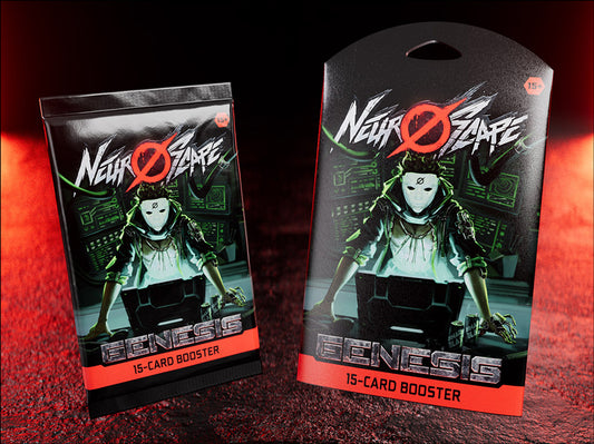 Neuroscape TCG: Genesis Unlimited Retail Packaging Booster Pack