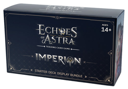 Echoes of Astra TCG: Imperion Starter Deck Display Bundle (3 x 3 Decks)