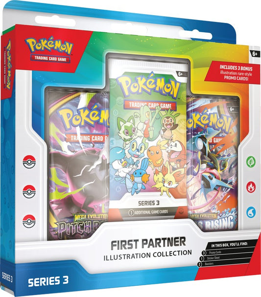 Pokemon TCG: First Partner- Illustration Collection Case (Series 3) (6ct)